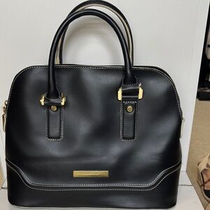 Ivanka Trump Black Leather Handbag